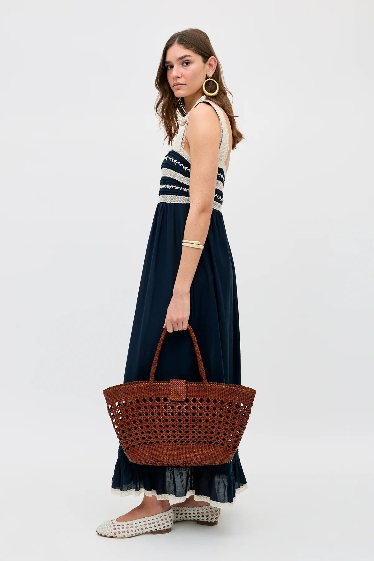 Malie Dress - Deep Navy