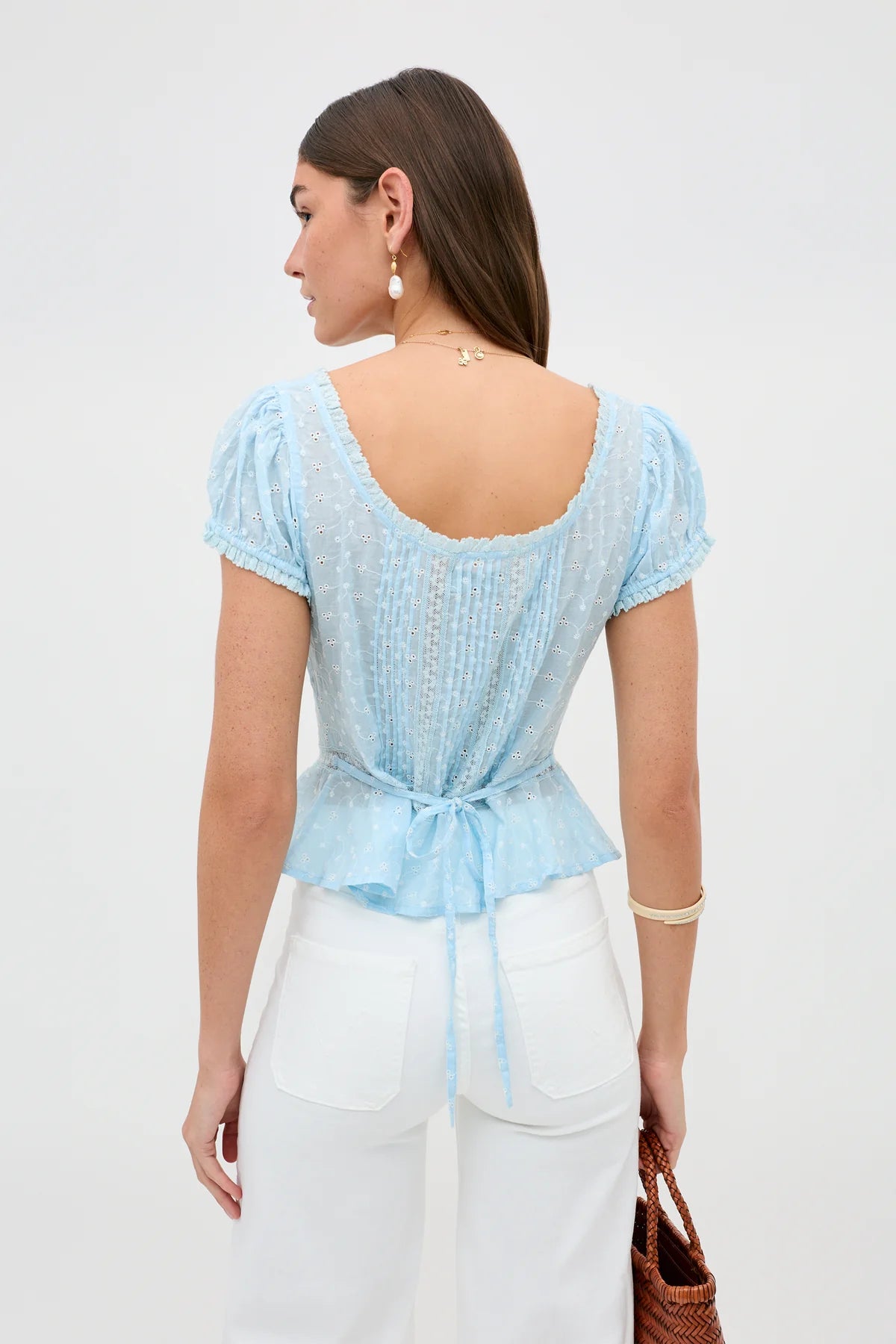 Sandi Top - Powder Blue
