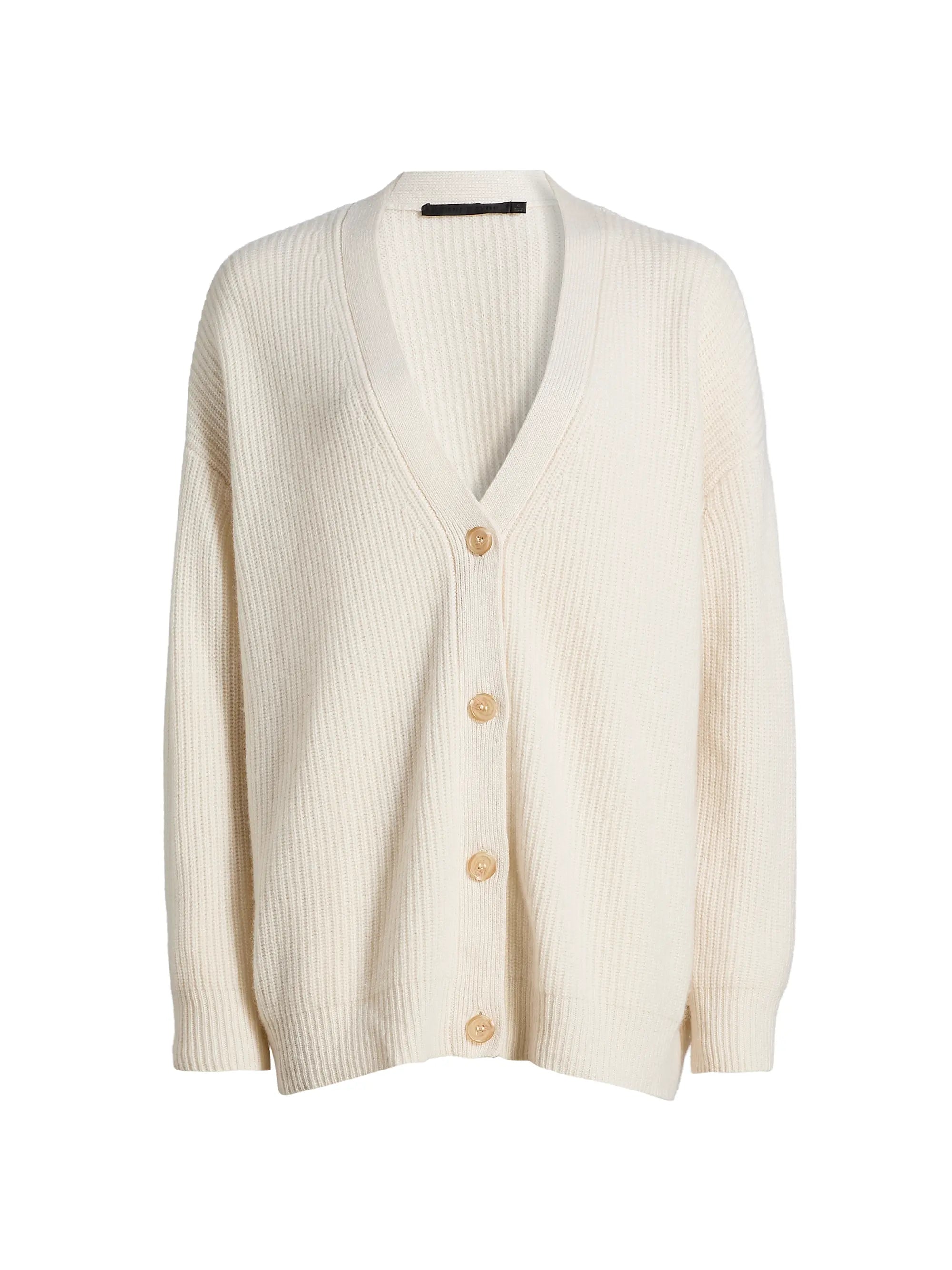 Cotton Cocoon Cardigan - Ivory