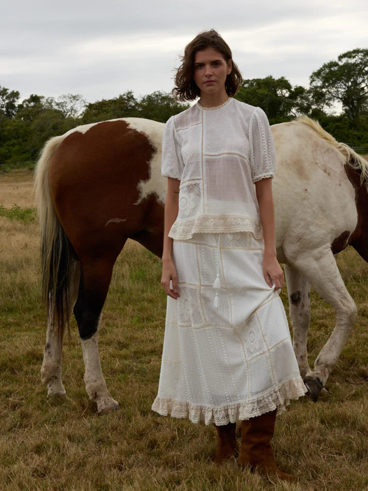 Louisa Top - Ivory