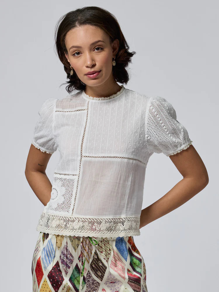Louisa Top - Ivory