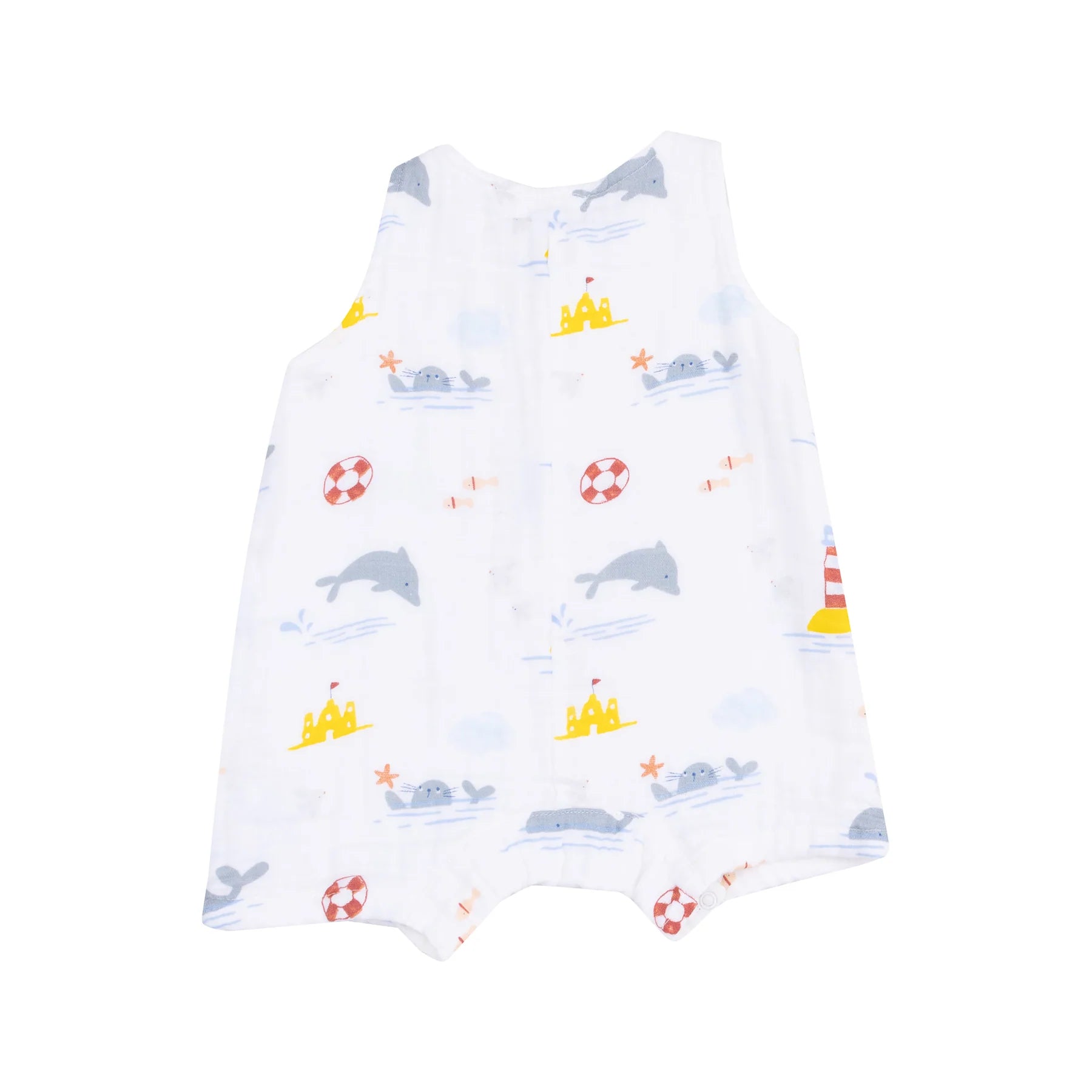 Sleeveless Shortie Romper - Take Me To The Sea