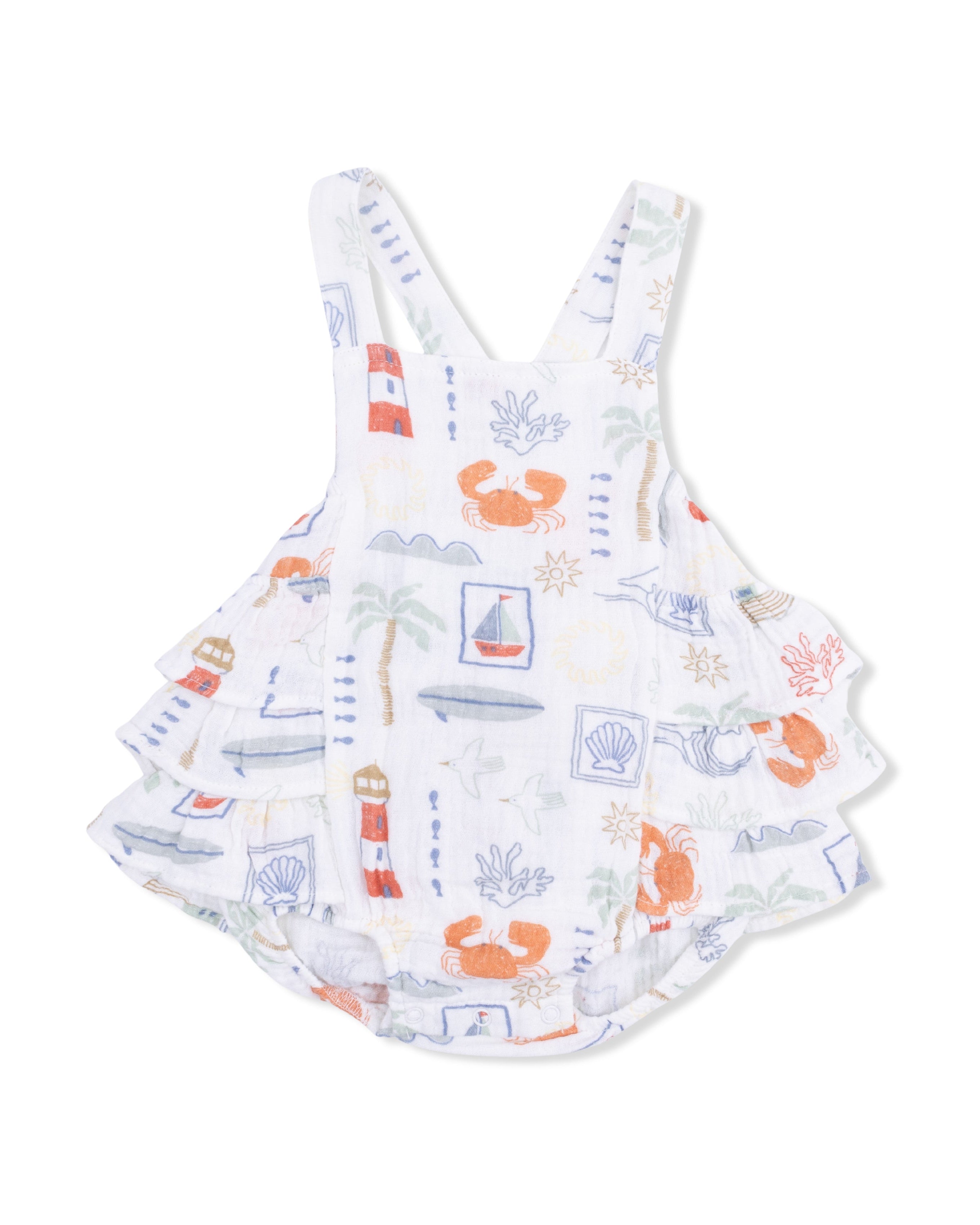 Ruffle Sunsuit - Club Mediterranean