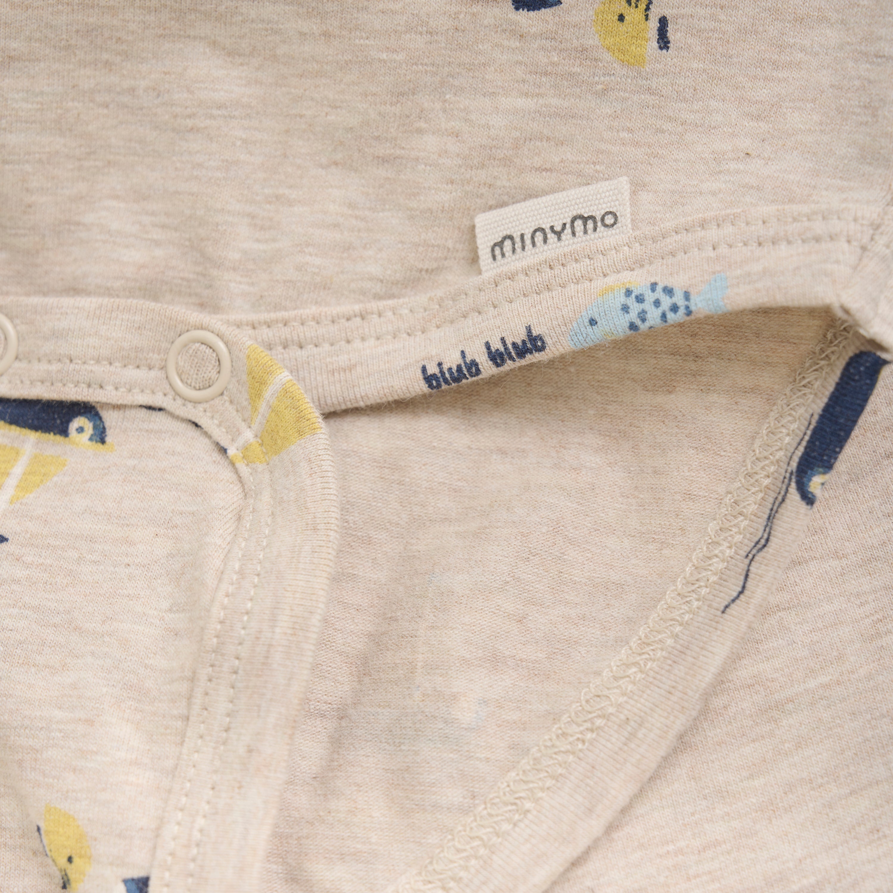 Short Sleeve Bodysuit - Light Beige Melon