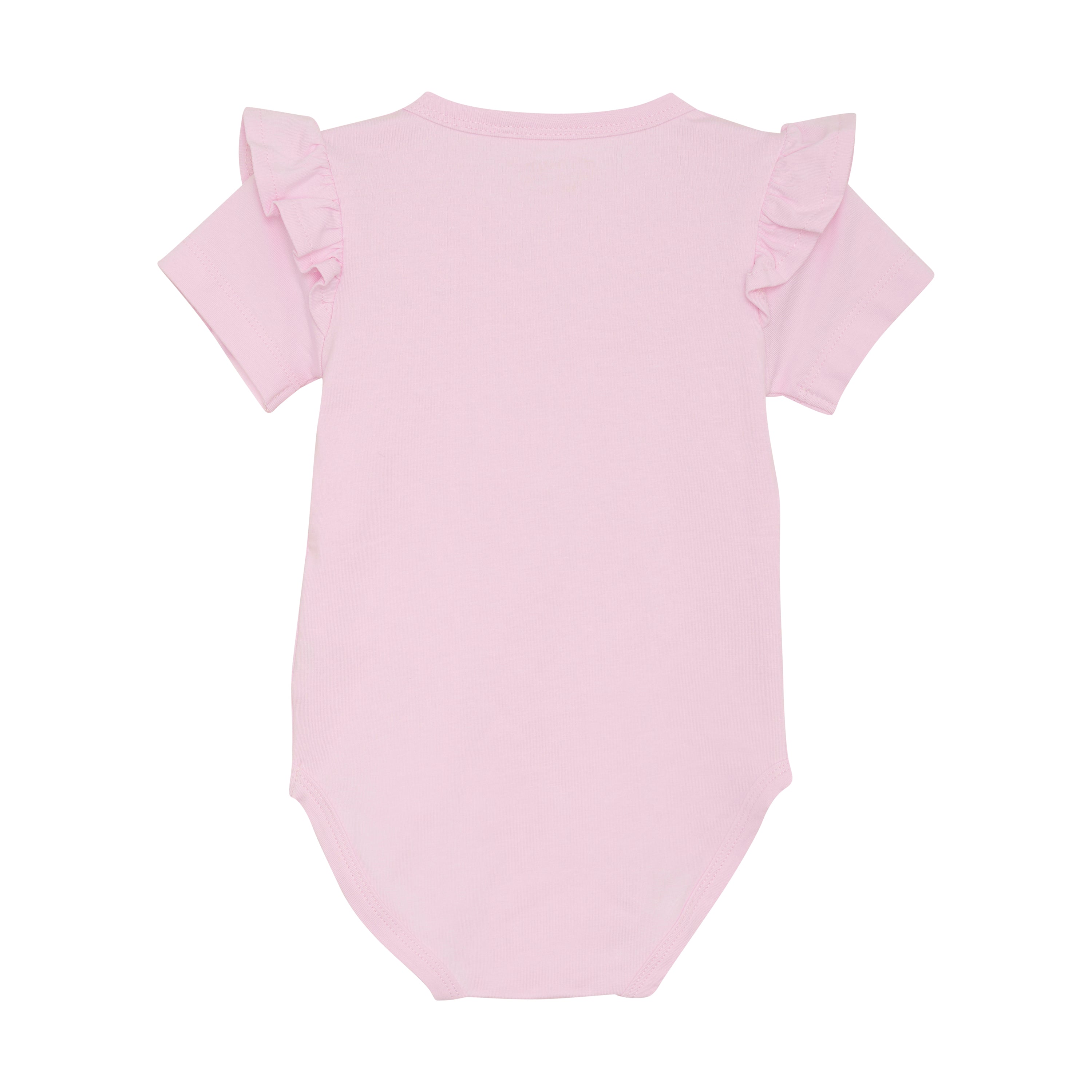 Short Sleeve Bodysuit - Pink Tulle