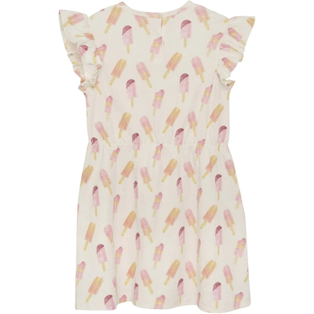 Short Sleeve Dress with Ice Cream Print - Pristine