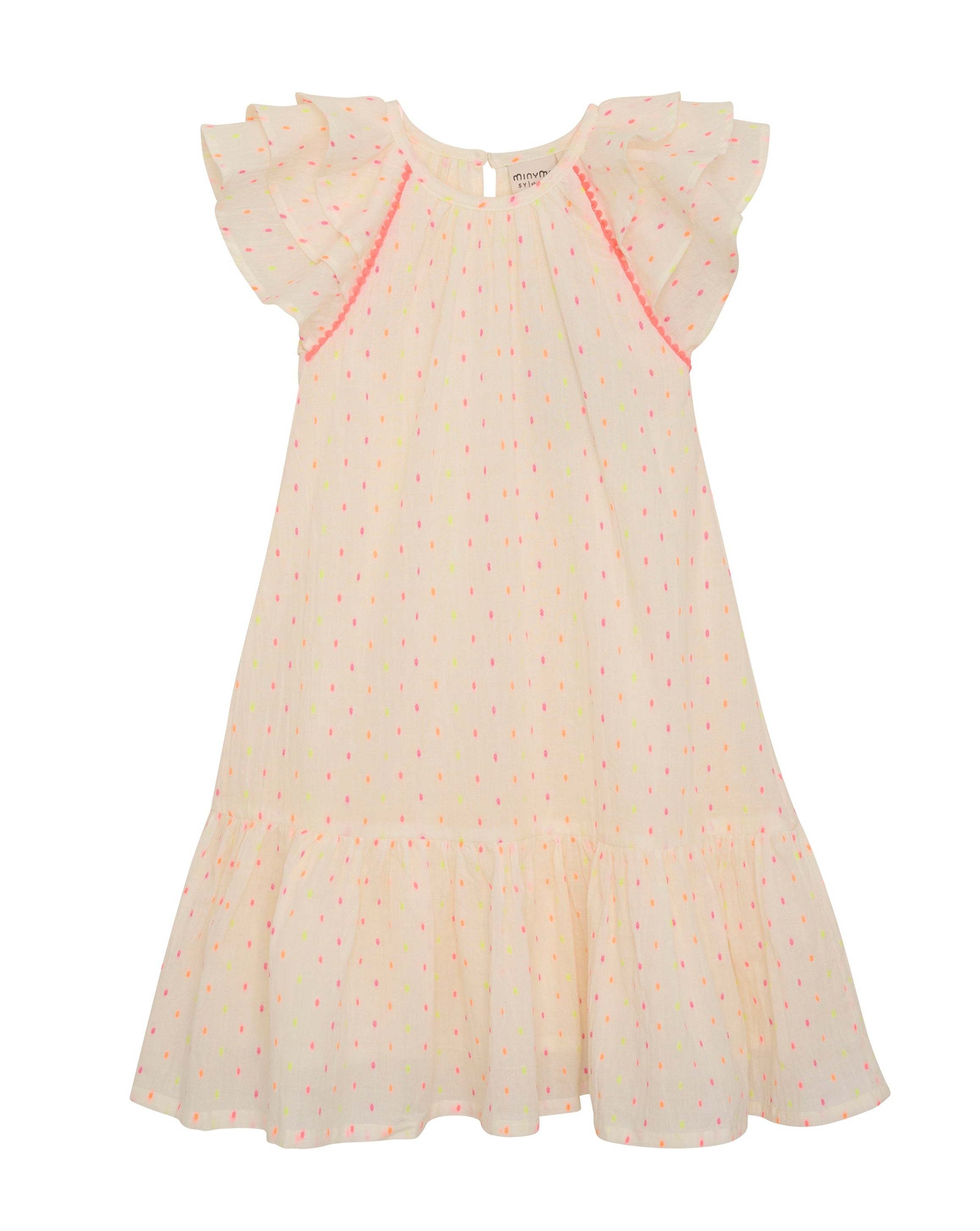 Short Sleeve Dress with Pink Lining - Pristine