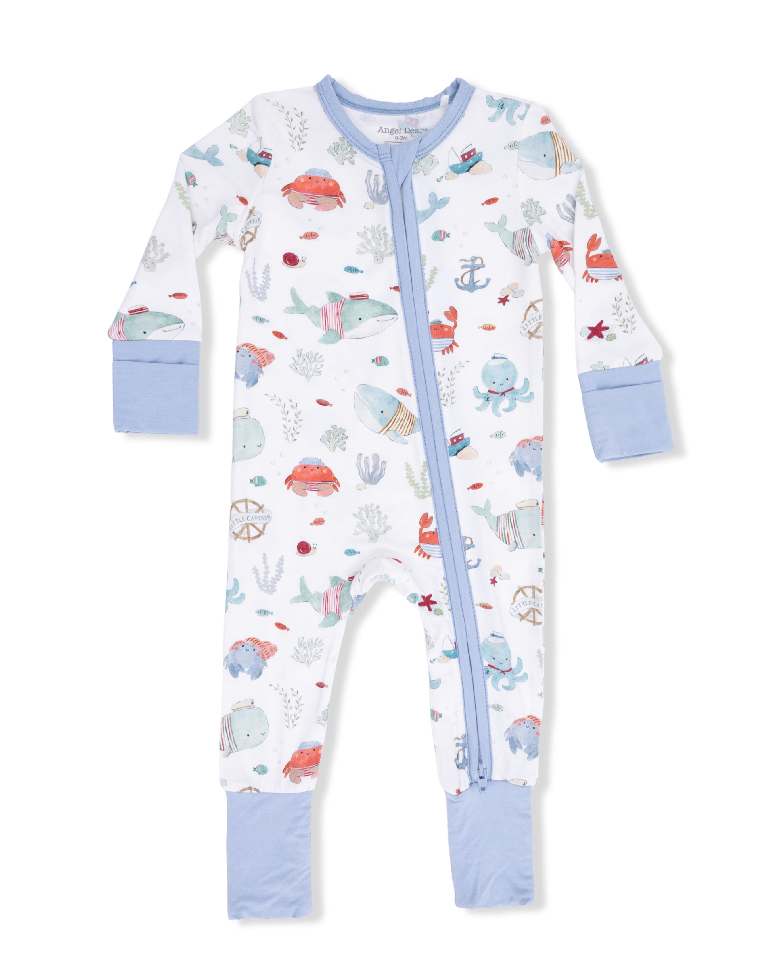 Convertible Romper - Sailor Sea Creatures