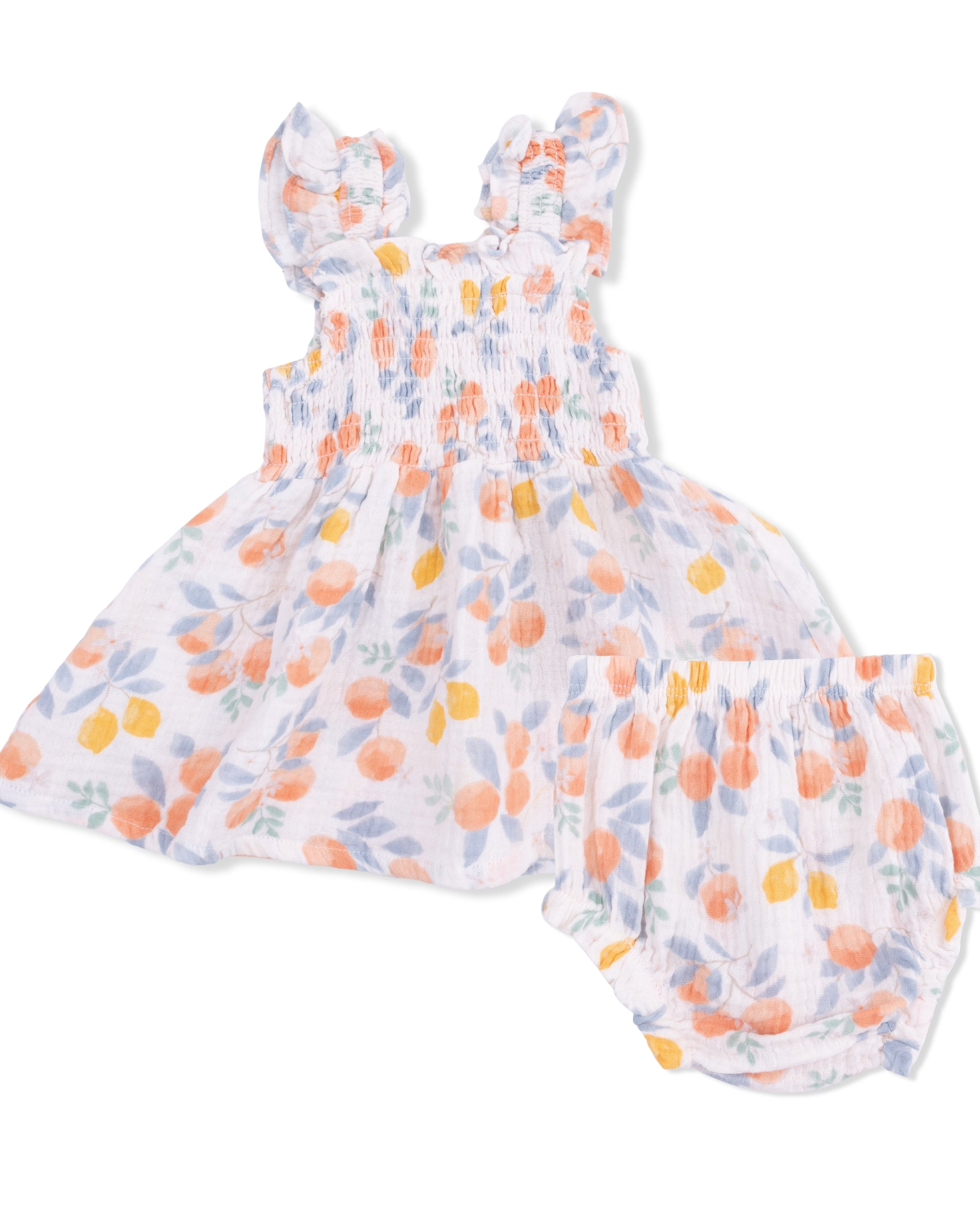 Baby Doll Tunic and Bloomer Set - Citrus Floral