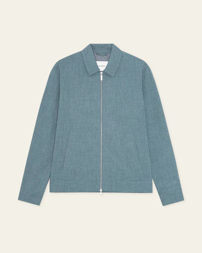 Como Coach Jacket - Faded Denim Blue