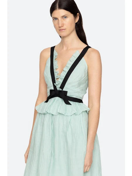 Thalia Midi Dress - Mint