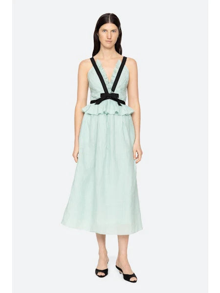 Thalia Midi Dress - Mint