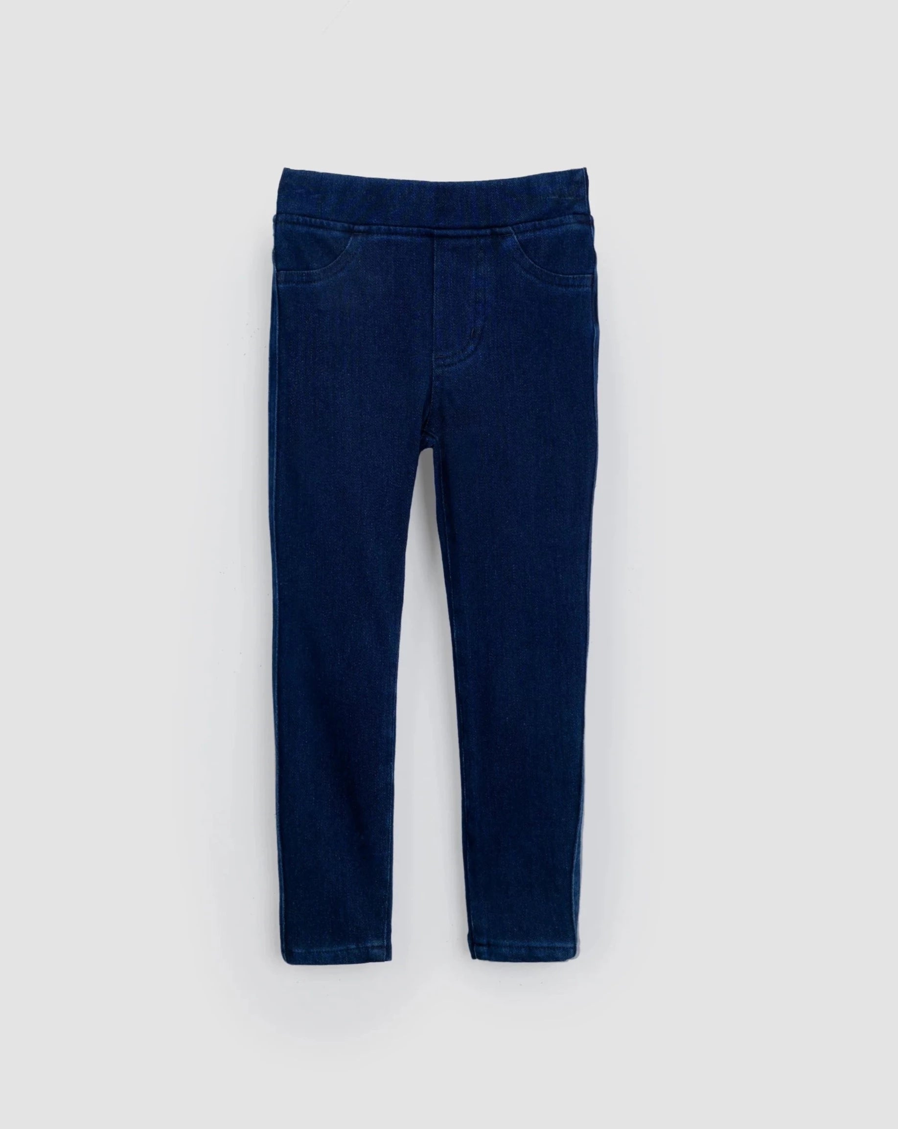 Indigo Stretch Denim Jeggings
