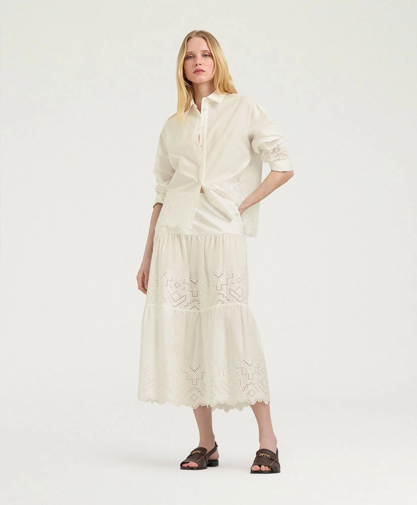 Reina Skirt - Cream