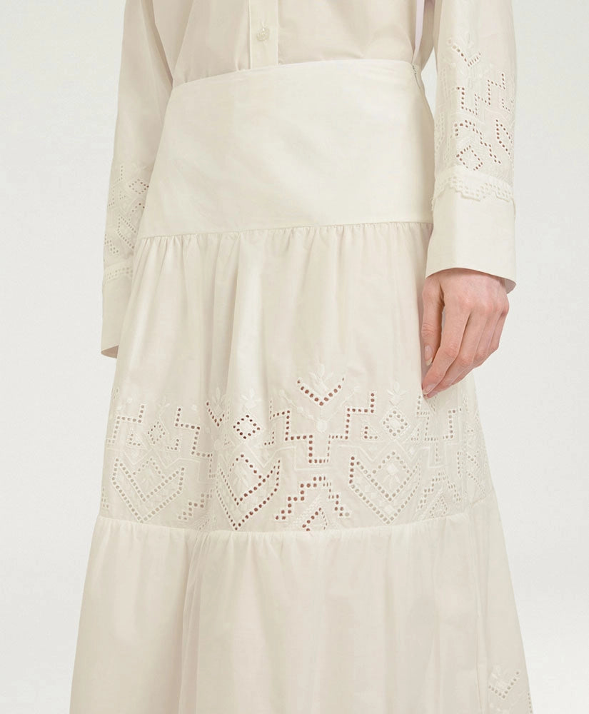 Reina Skirt - Cream