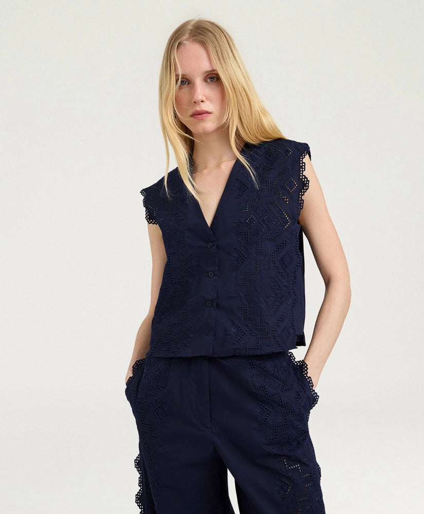Cielo Top - Blue