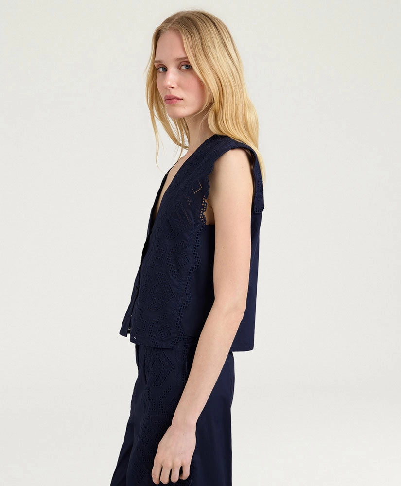 Cielo Top - Blue