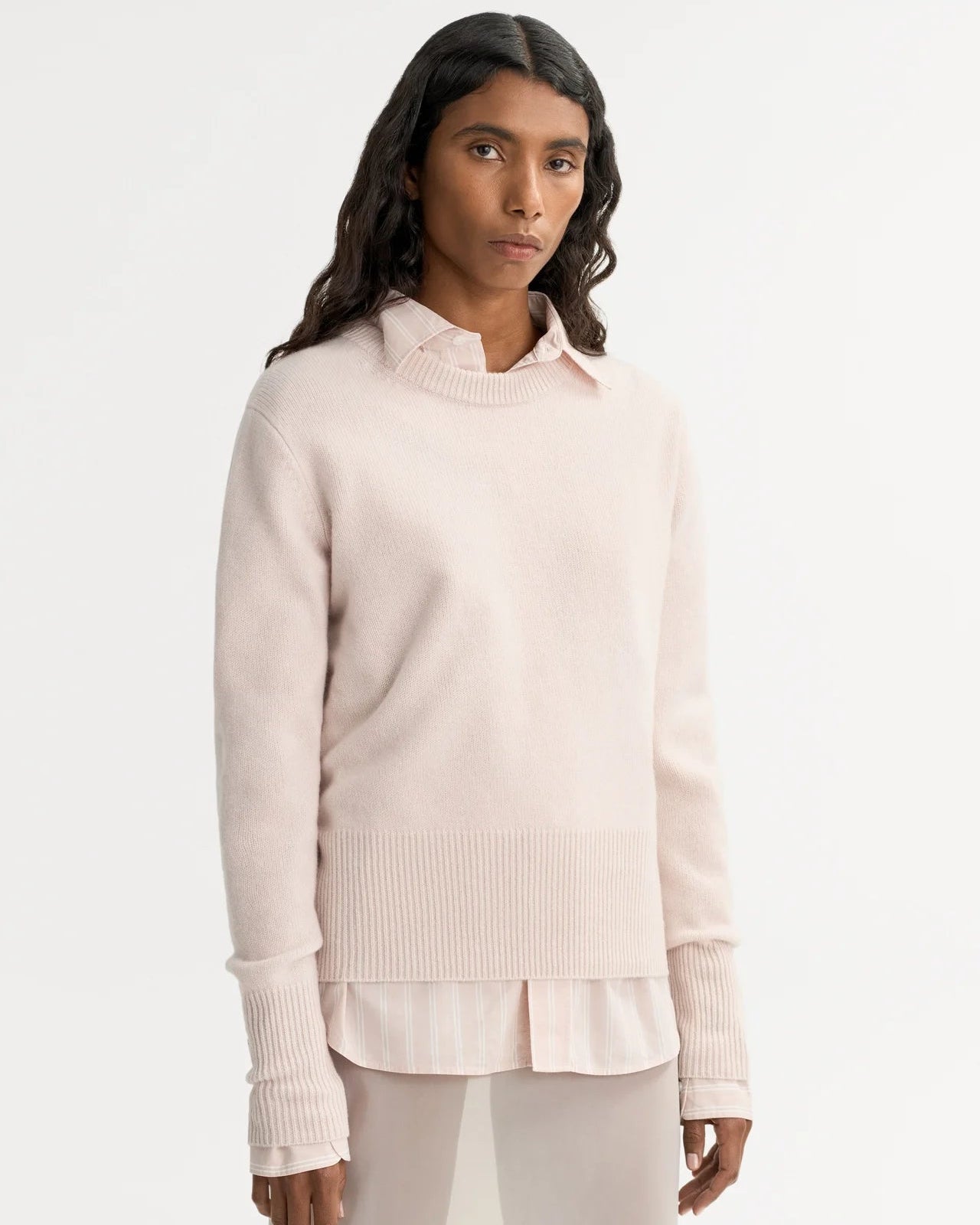 Classic Crewneck - Powder