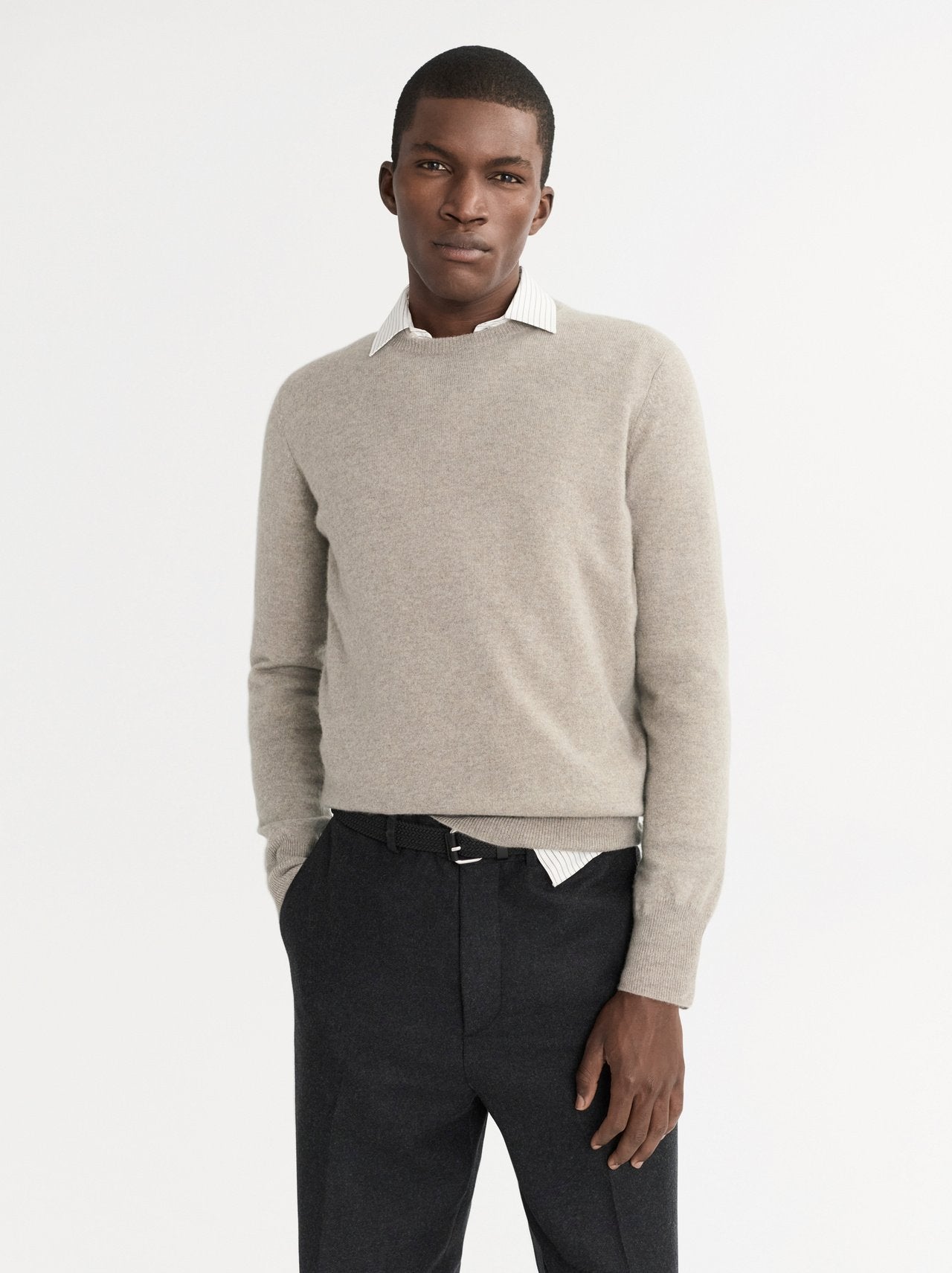 Classic Crewneck - Greige