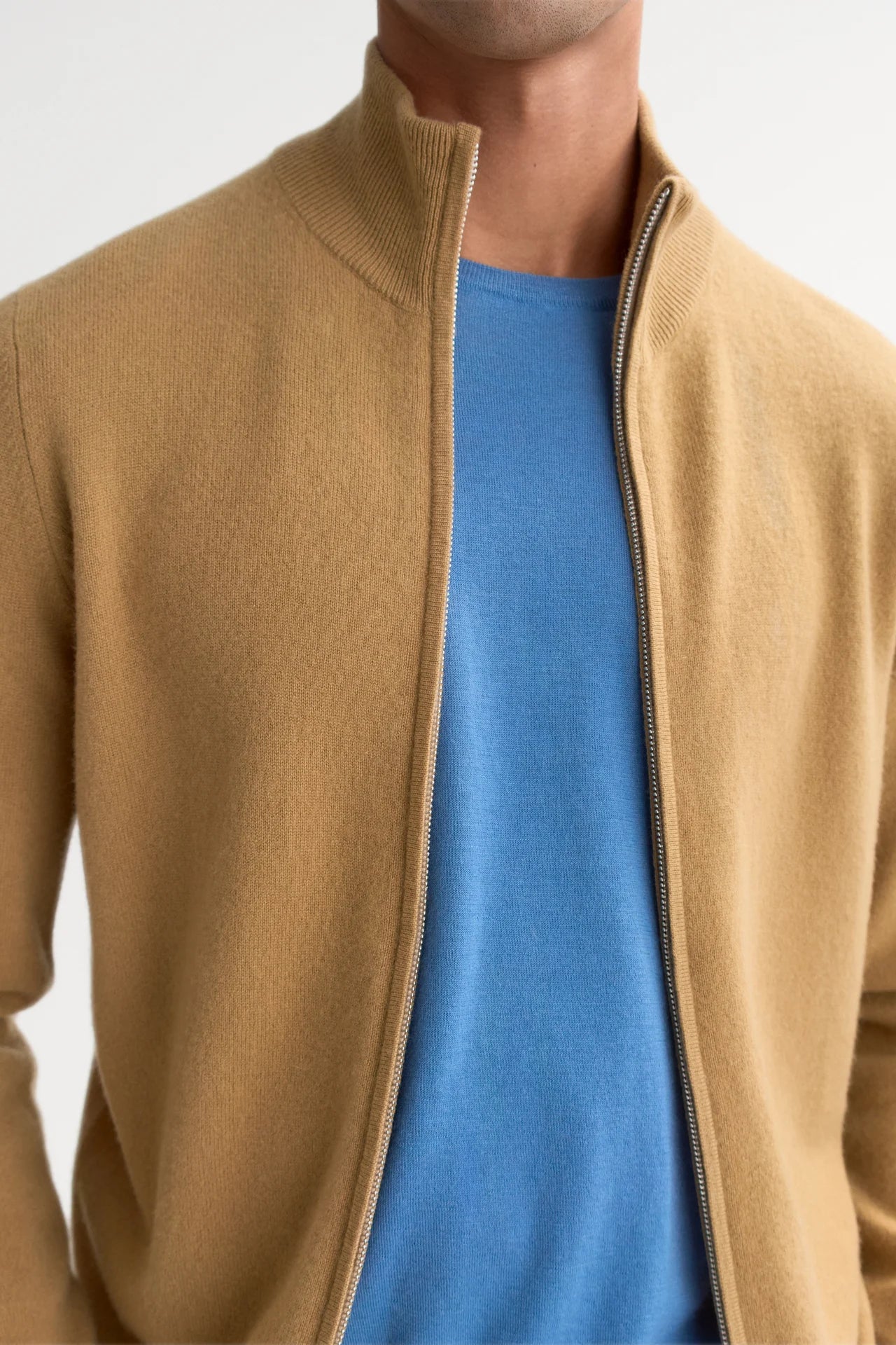 Men's Featherlight Crewneck - Azure