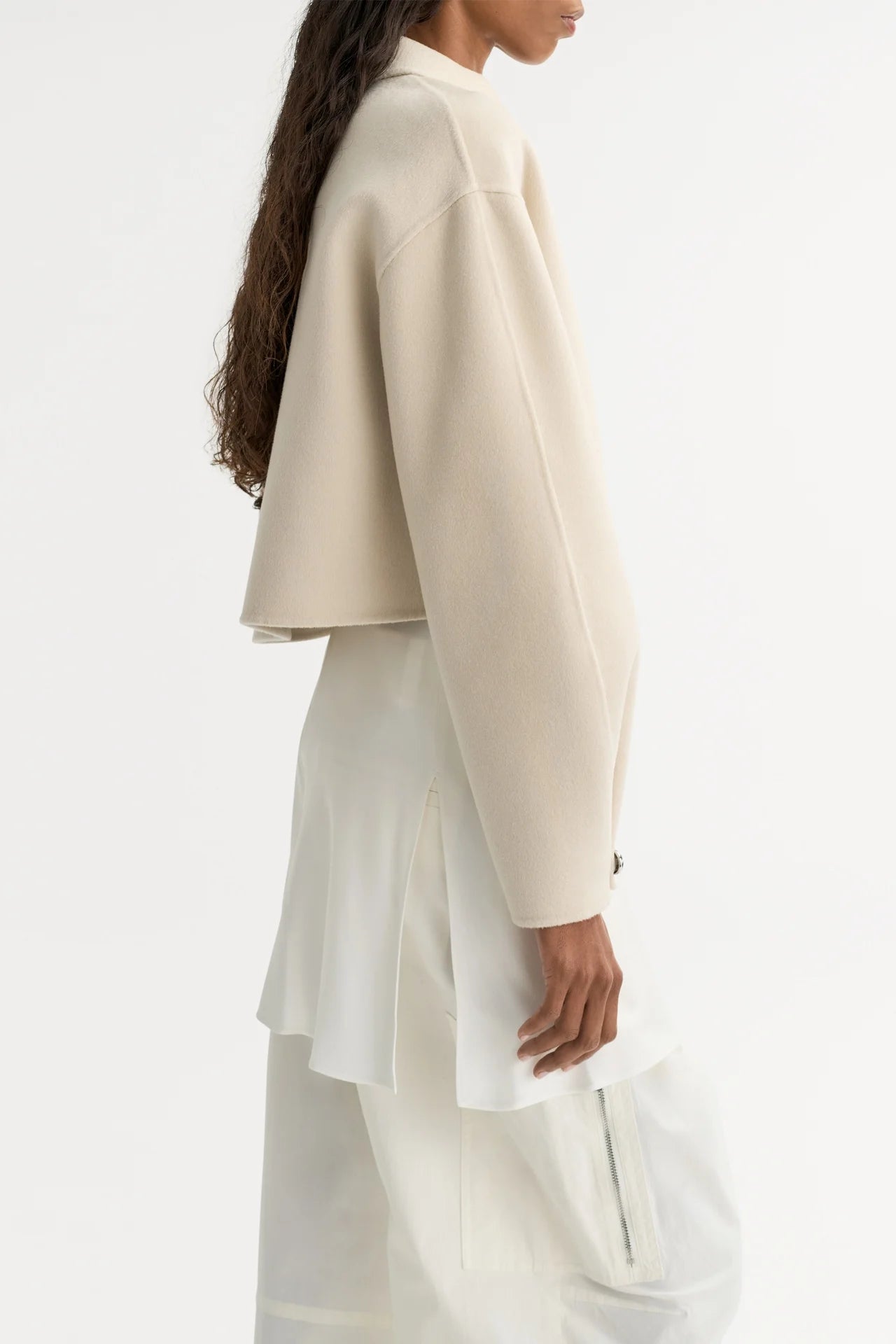 Zip Jacket - Cream