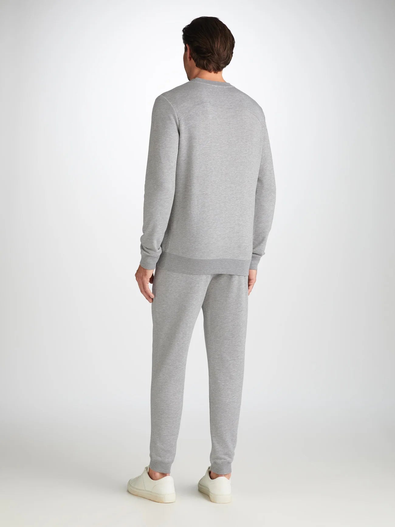 Quinn Cotton Modal Sweatshirt - Silver