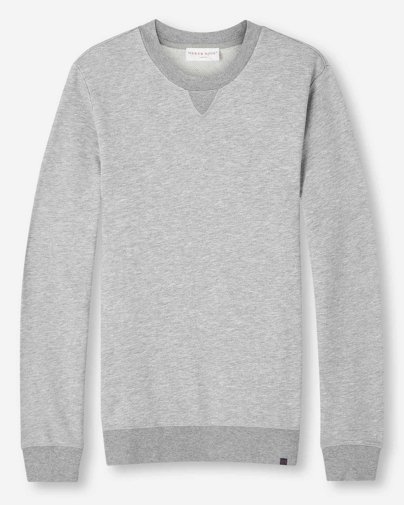 Quinn Cotton Modal Sweatshirt - Silver