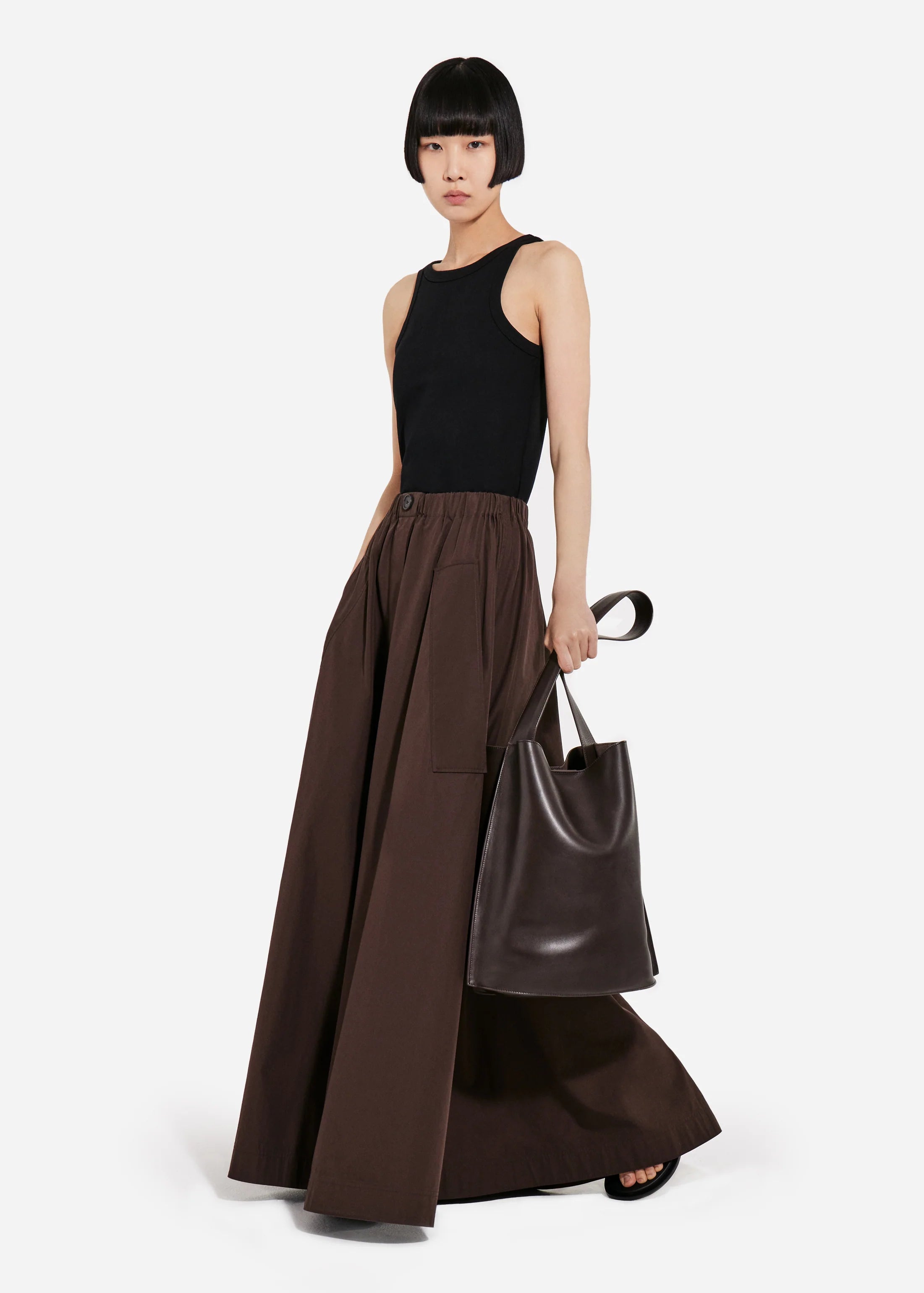 Parachute Skirt - Chocolate