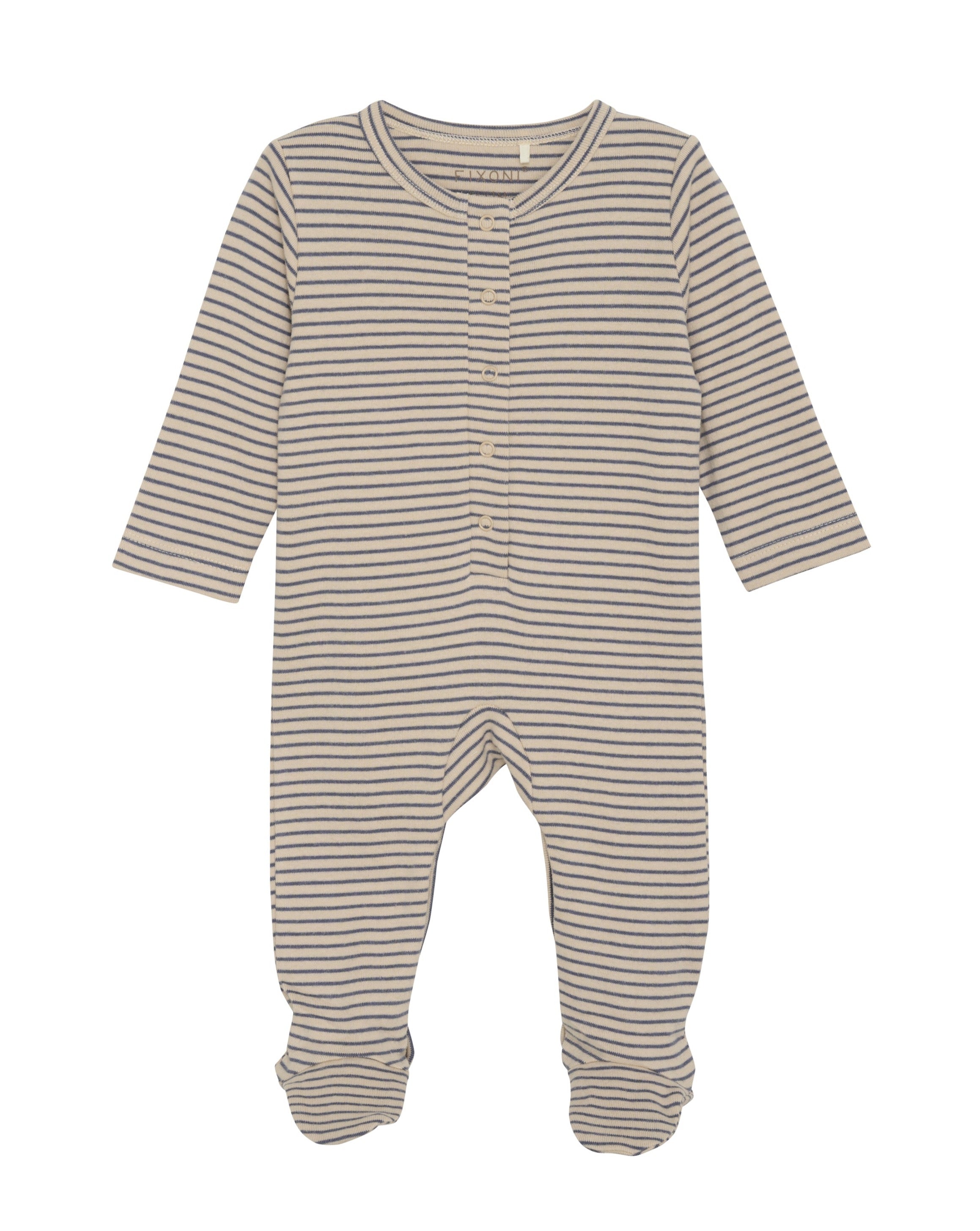 Long Sleeve Romper - Grissaille