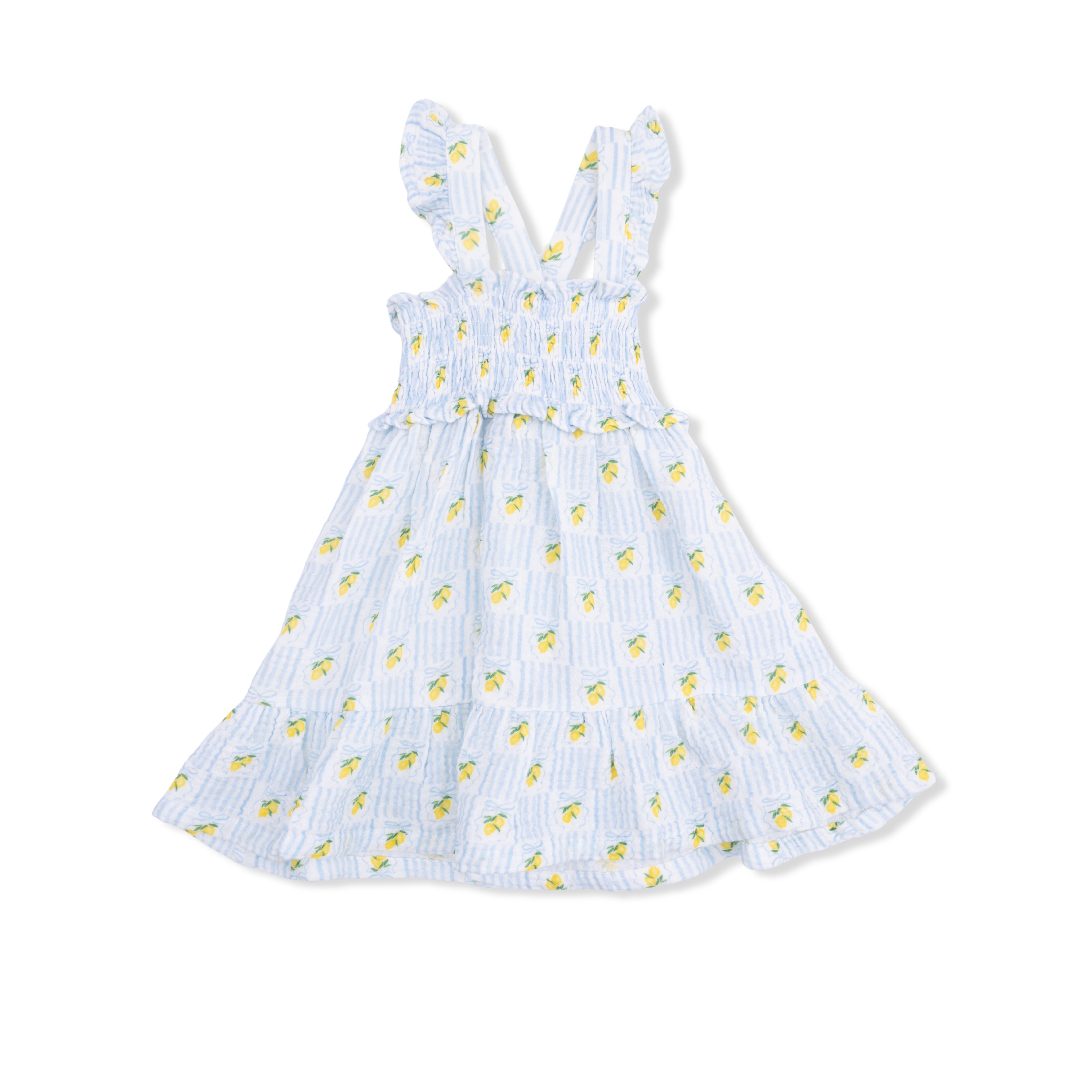 Smocked Ruffle Sundress with Bloomer - Lovely Lemons