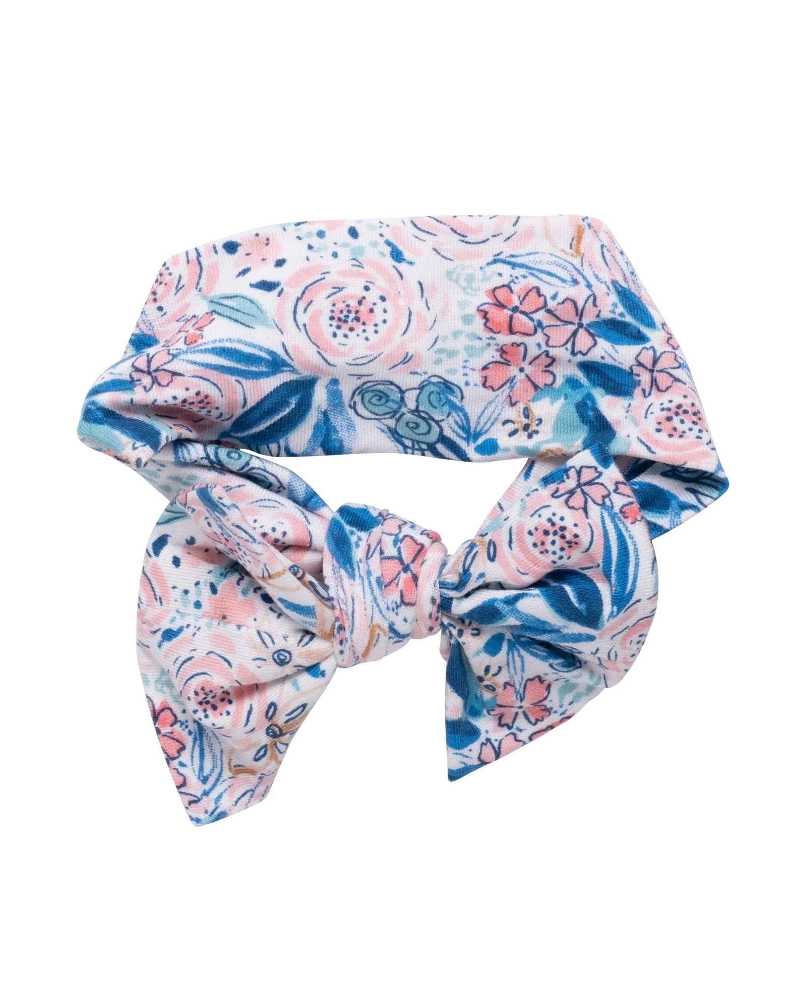 Once and Floral Bow Headband