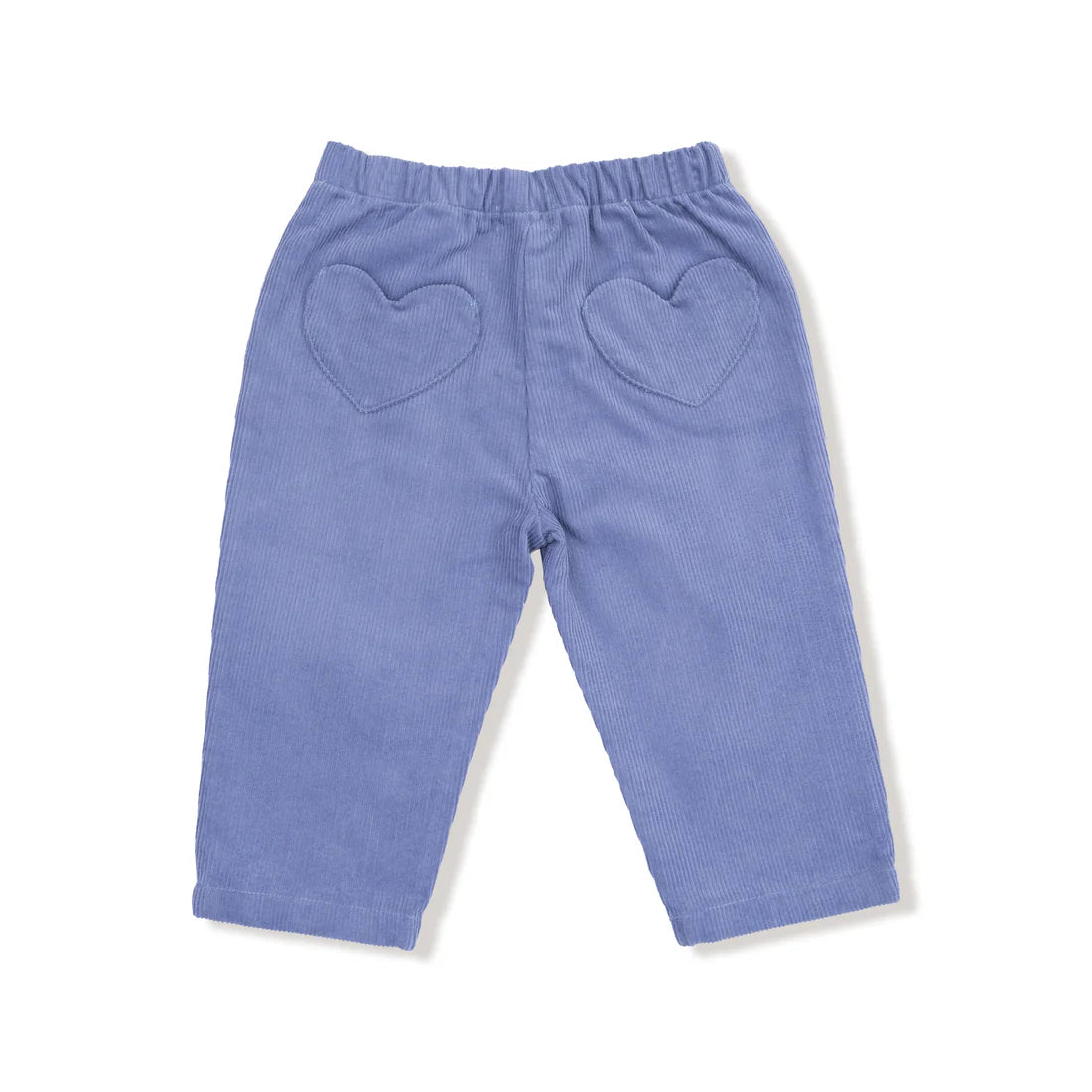 Cord Pant with Heart Pockets - Stonewash