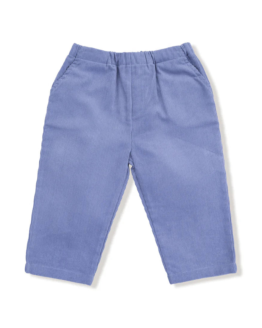 Cord Pant with Heart Pockets - Stonewash