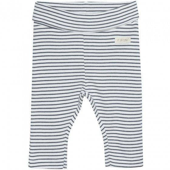 Bodysuit LS and Leggings Set Striped - Indian Ink