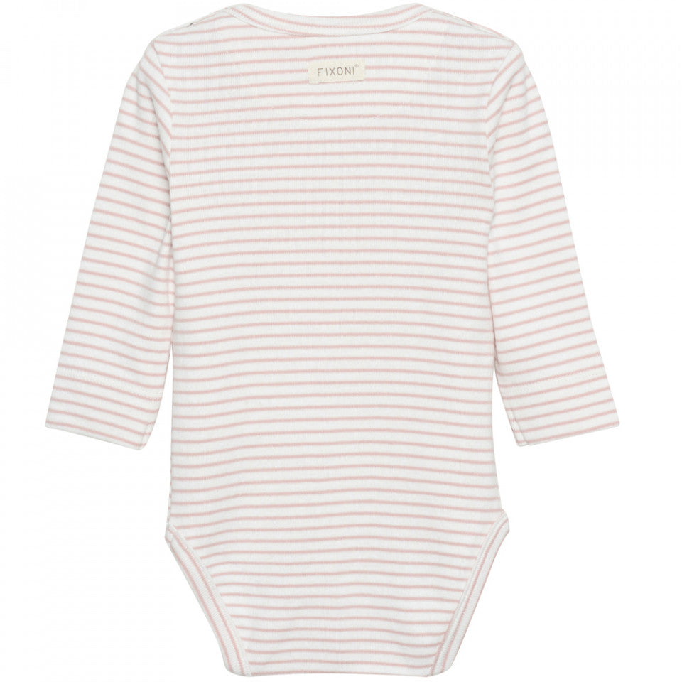 Long-Sleeve Striped Body - Misty Rose