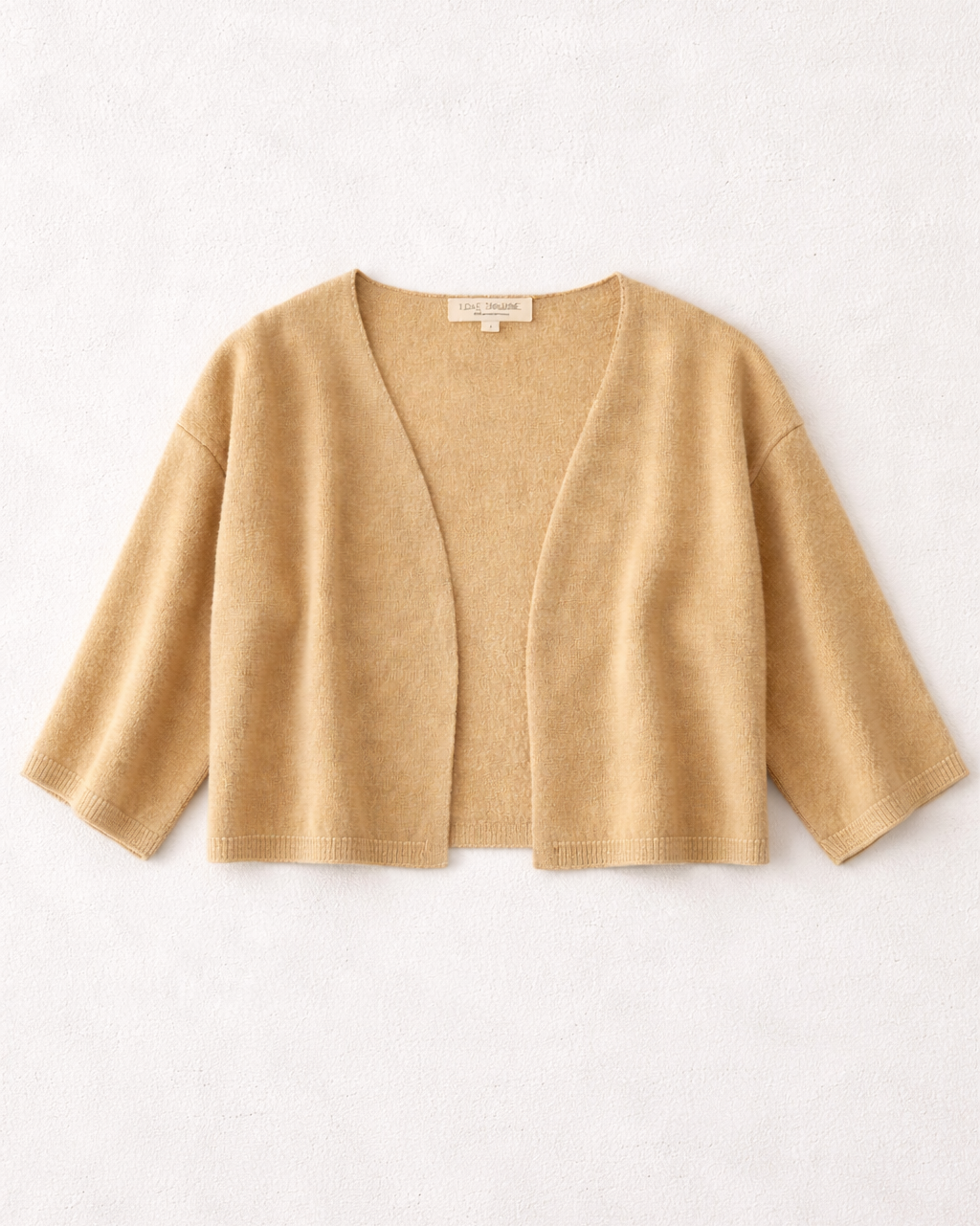 Solid Adore Mini Cashmere Cardi - Cocoon