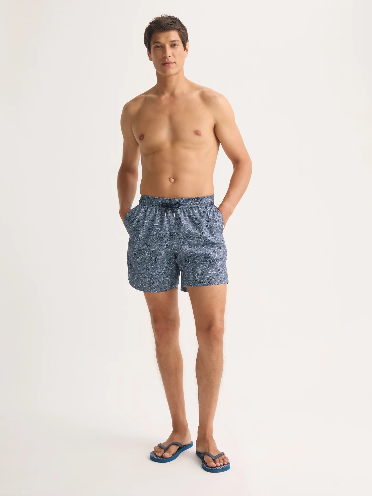 Maui Swim Trunks - Navy Blue Night Sky