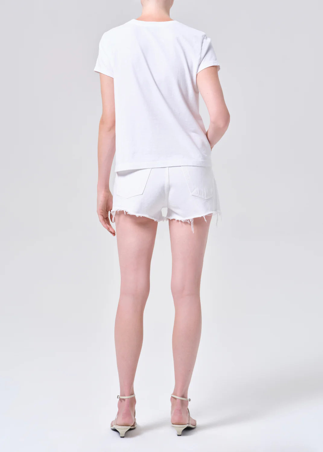 Parker Vintage Cut Off Short - Marshmallow
