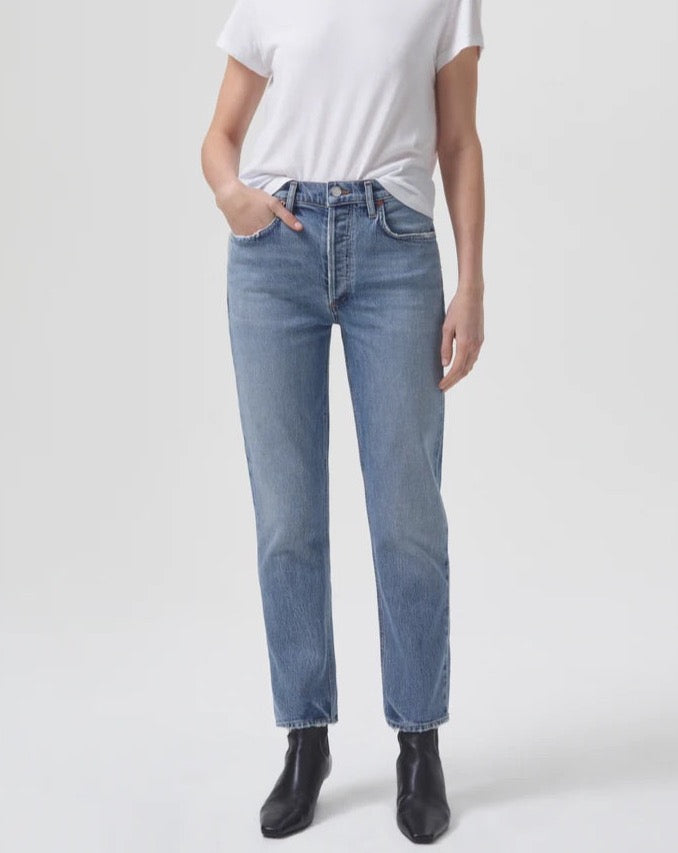 Riley High Rise Straight Crop - Quiver