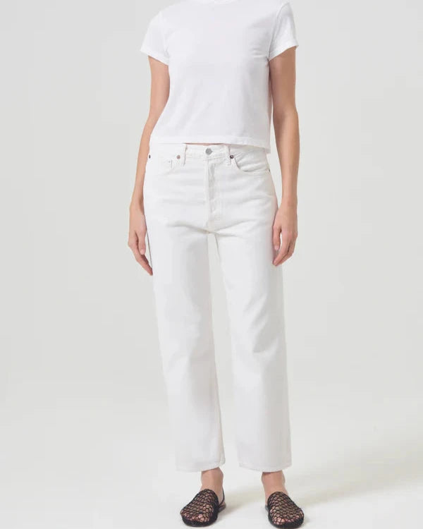 90's Crop Mid Rise Straight - Fortune Cookie