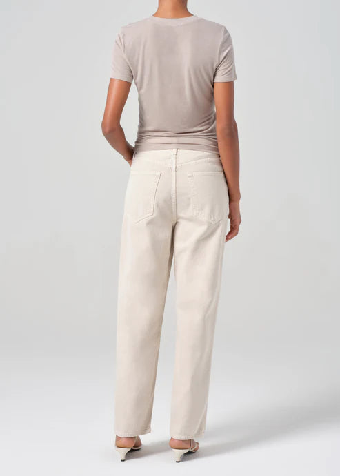 V-Waist Baggy - Scone
