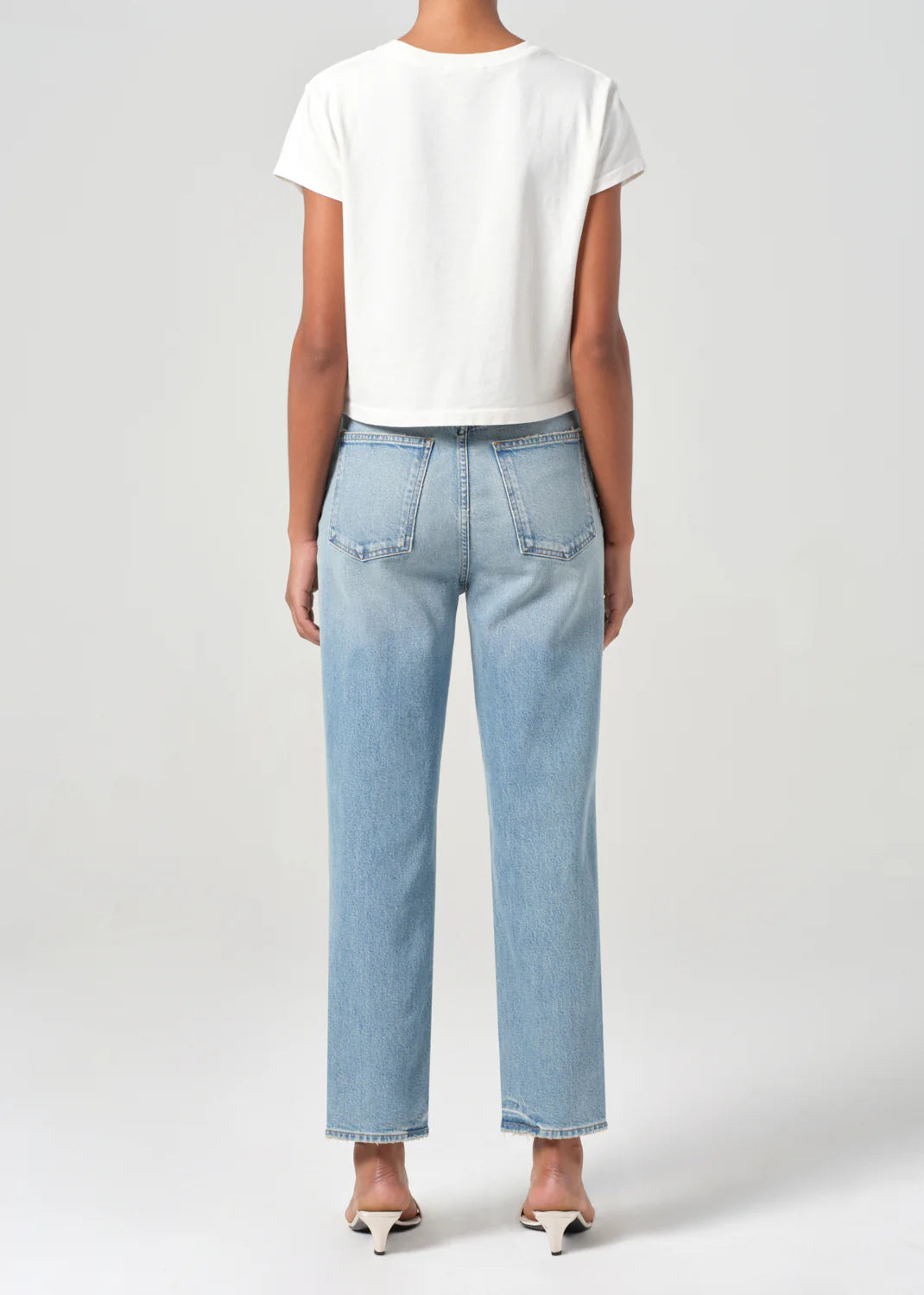 90's Pinch Waist Crop - Ripple