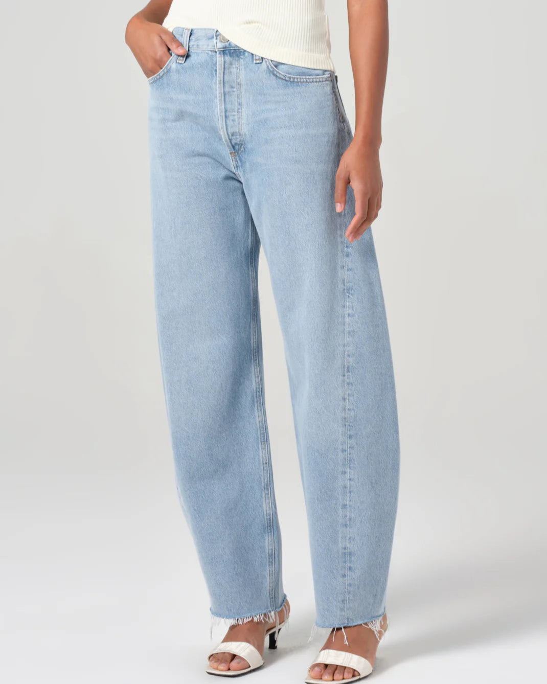 Luna High Rise Pieced Taper - Void