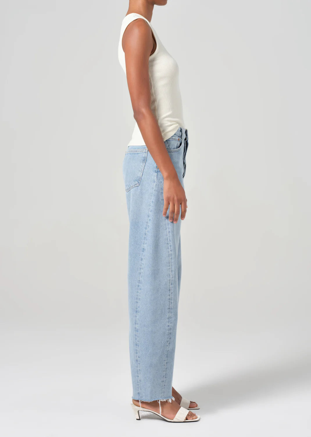 Luna High Rise Pieced Taper - Void