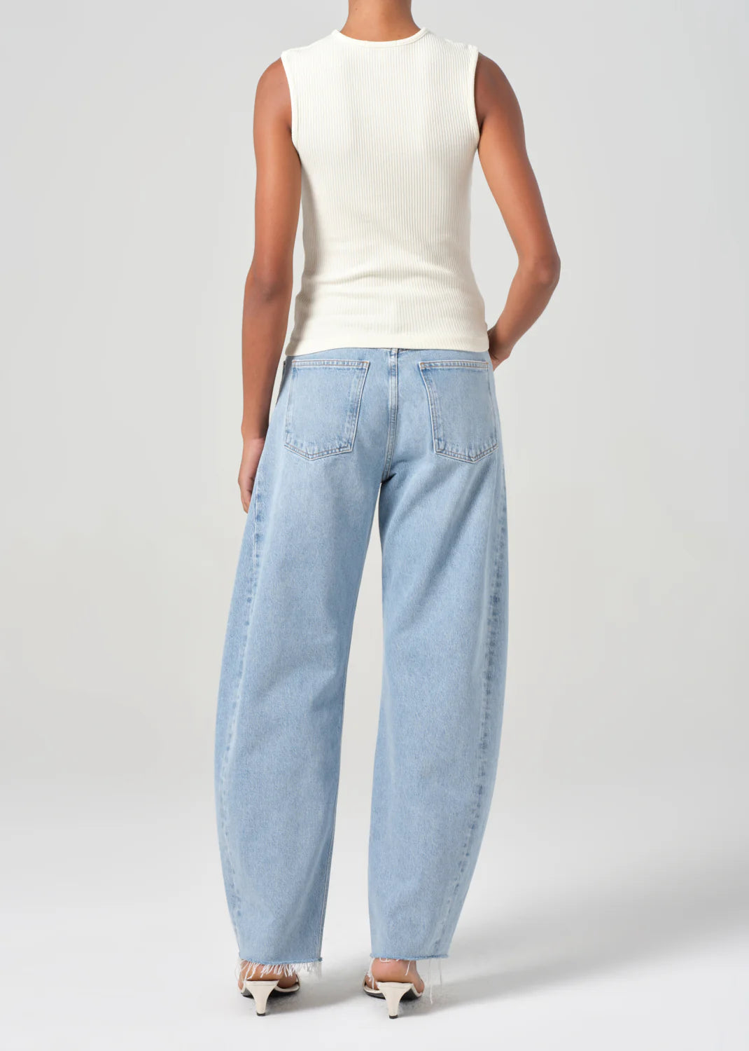 Luna High Rise Pieced Taper - Void