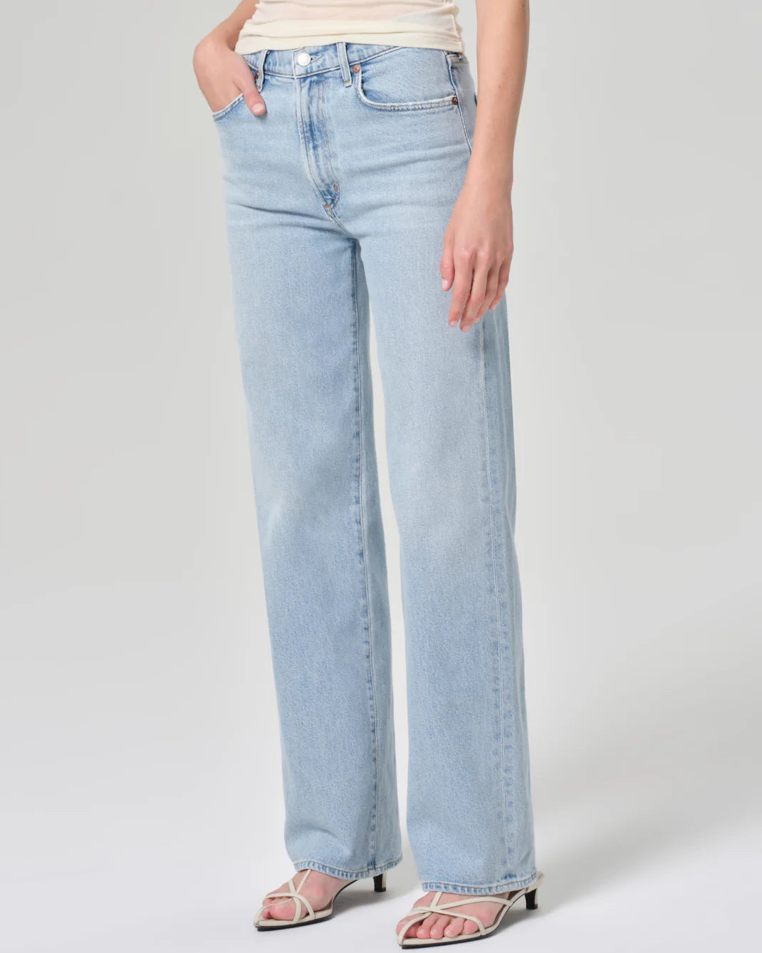 Harper Straight Jean (Stretch) - Beam