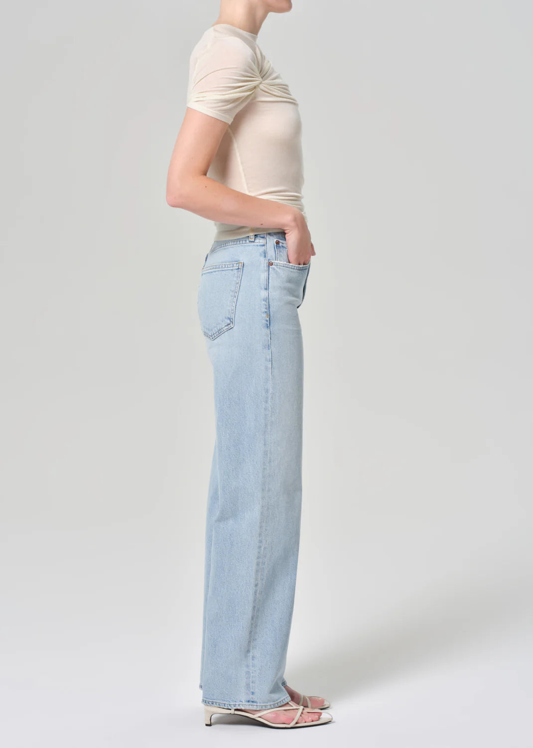 Harper Straight Jean (Stretch) - Beam