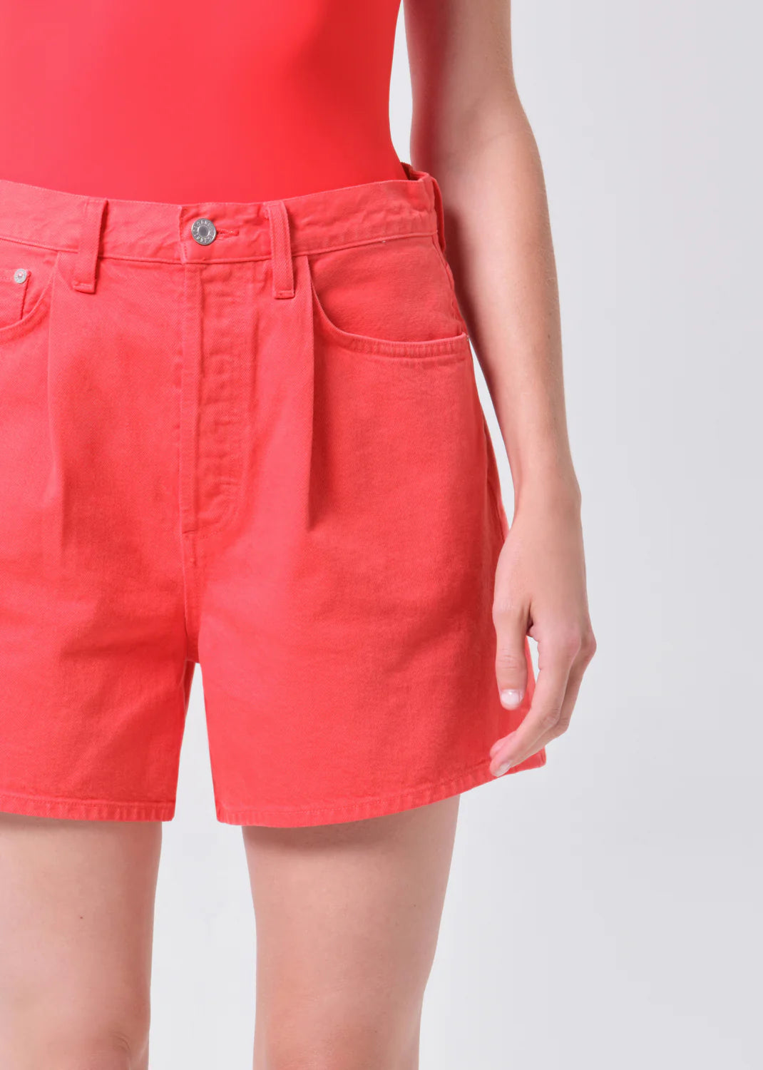 Rhoda Pleated A-Line Short - Carnival
