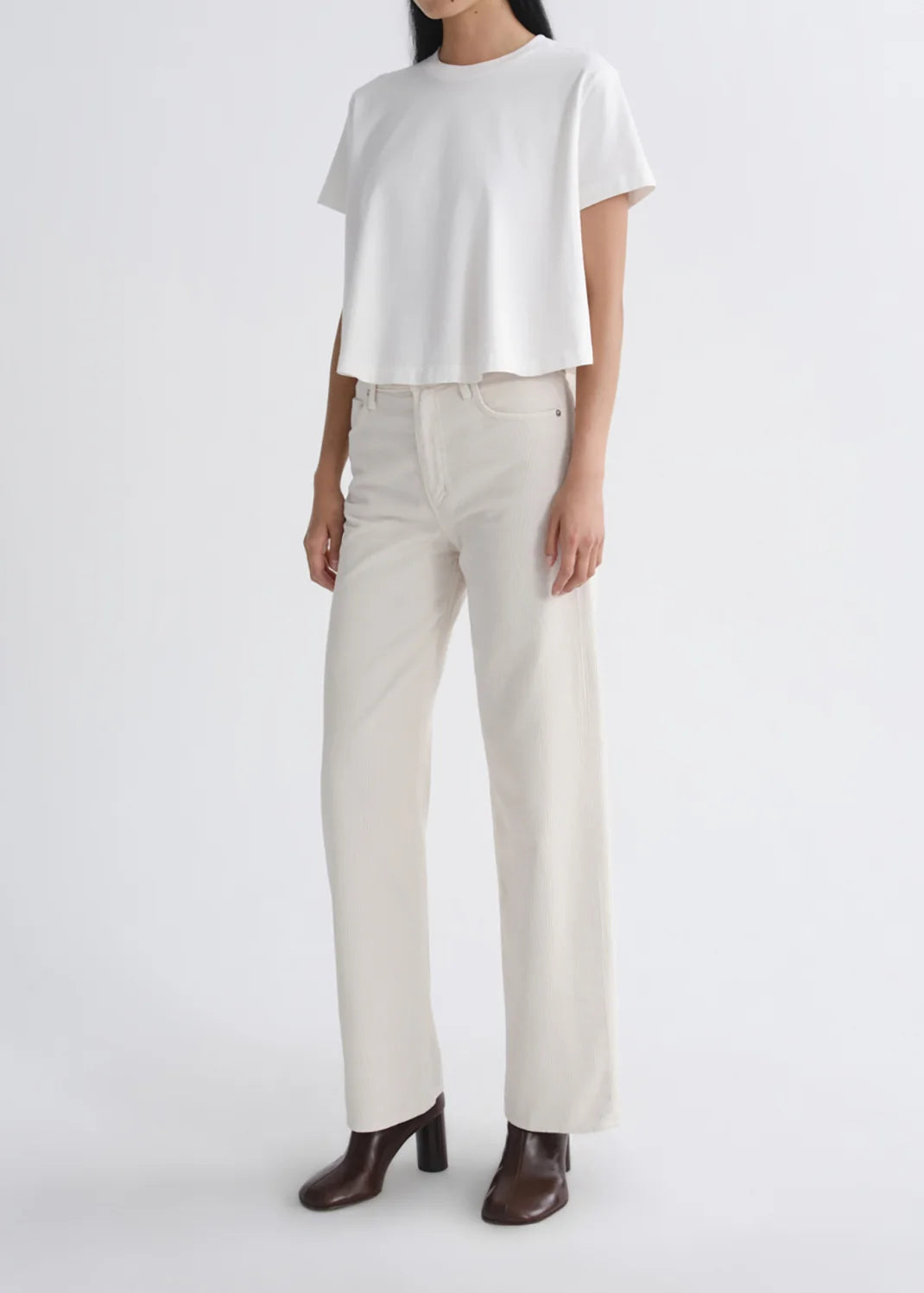Ren Jean 32" Corduroy - Bone