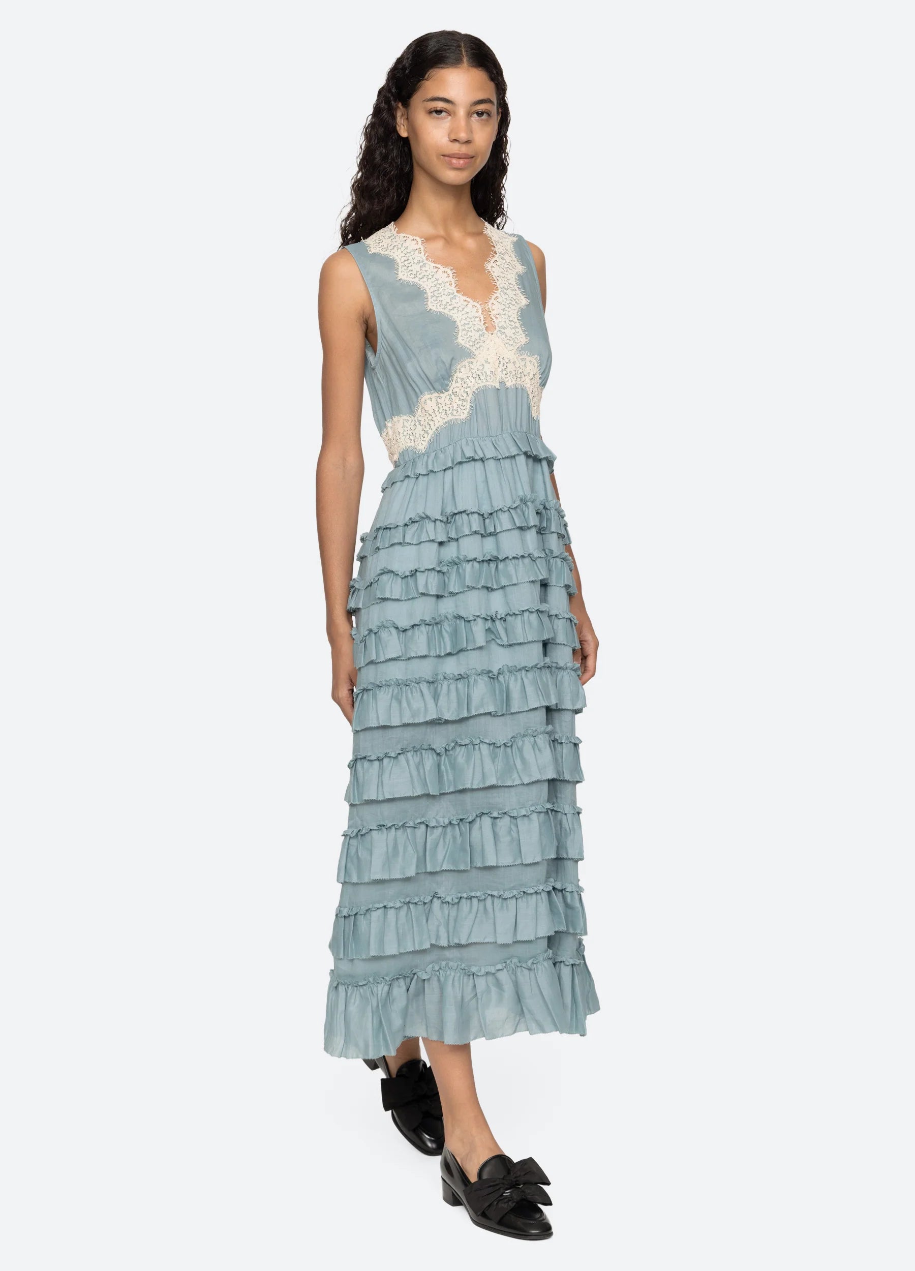 Anise Tank Dress - Blue
